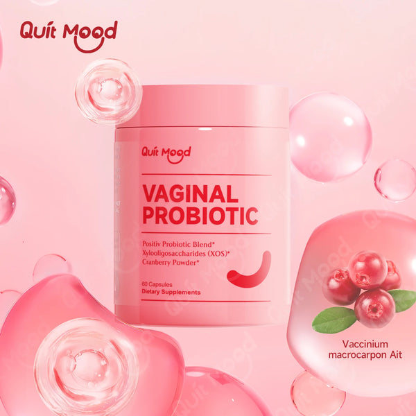 "Quitmood Women's Probiotics with Cranberry Extract"