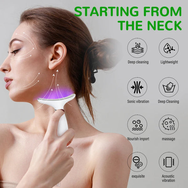 "Neck & Face Beauty Vibration Device"