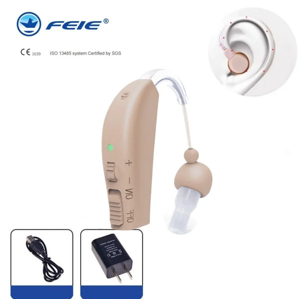 "Listen with Confidence: Your New Rechargeable Hearing Aid Awaits!"