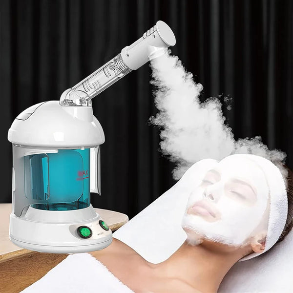 "Glow On-the-Go with KSKIN Steamer"