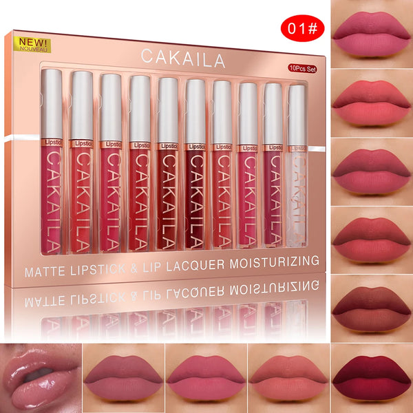 CAKAILA Long-Lasting Waterproof Lip Gloss"