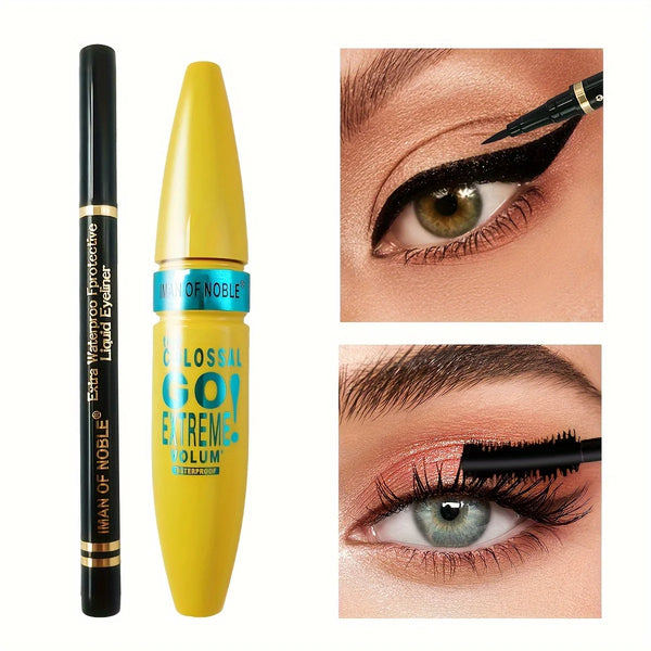 "Ultra Black Mascara & Eyeliner Set"